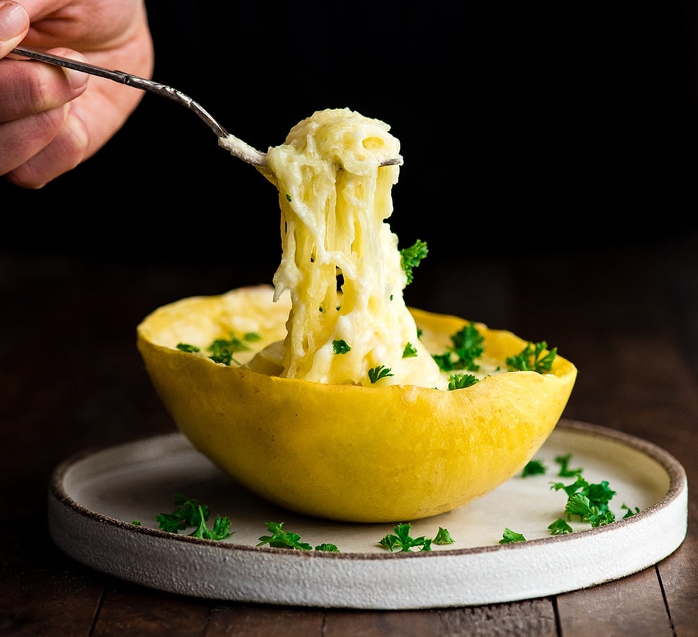 Spaghetti Squash Mac and Cheese