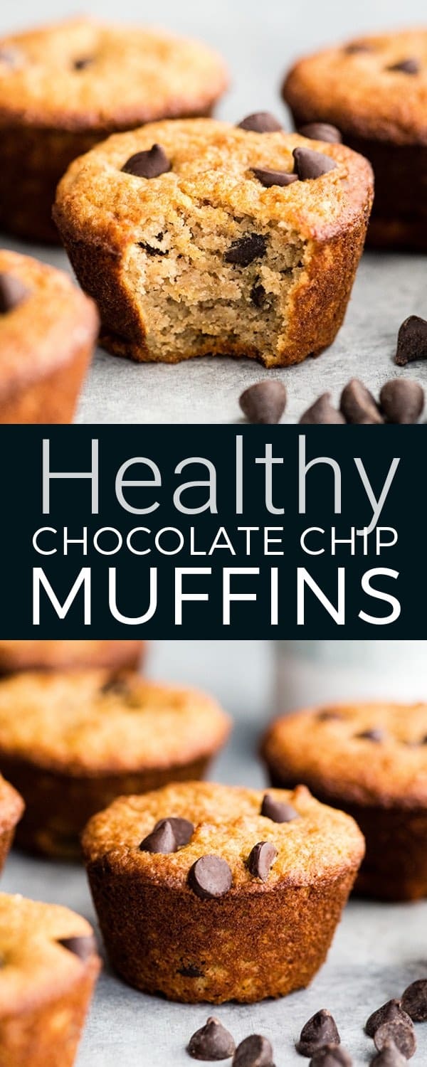 Healthy Chocolate Chip Muffins (Gluten-Free) - JoyFoodSunshine