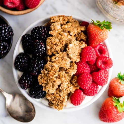 Healthy Homemade Granola Recipe - JoyFoodSunshine