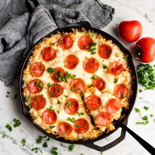 Easy Pizza Casserole Recipe - JoyFoodSunshine