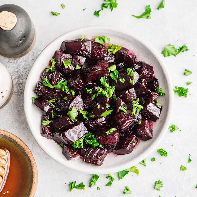 Balsamic Oven Roasted Beets Recipe