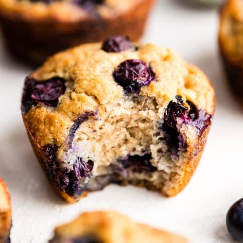 Paleo Blueberry Muffins - JoyFoodSunshine