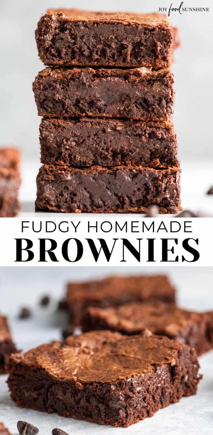 Best Homemade Brownies - JoyFoodSunshine
