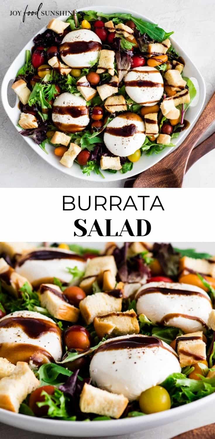 Burrata Salad - JoyFoodSunshine