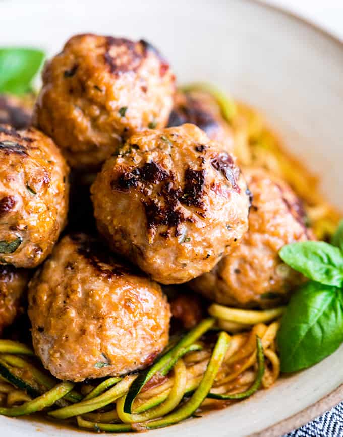 Healthy Turkey Meatballs - JoyFoodSunshine