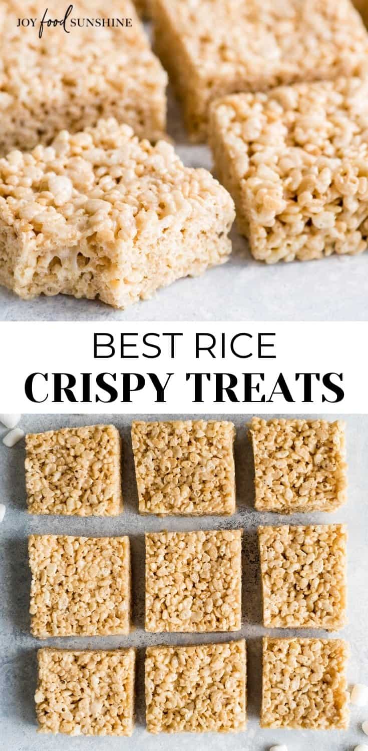 Best Rice Crispy Treats Recipe - JoyFoodSunshine