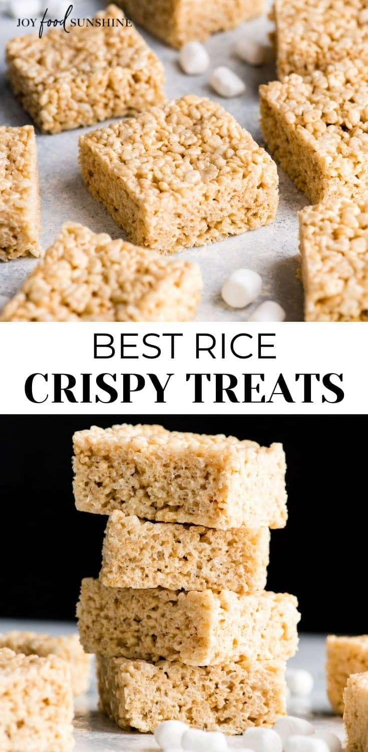 Best Rice Crispy Treats Recipe - JoyFoodSunshine