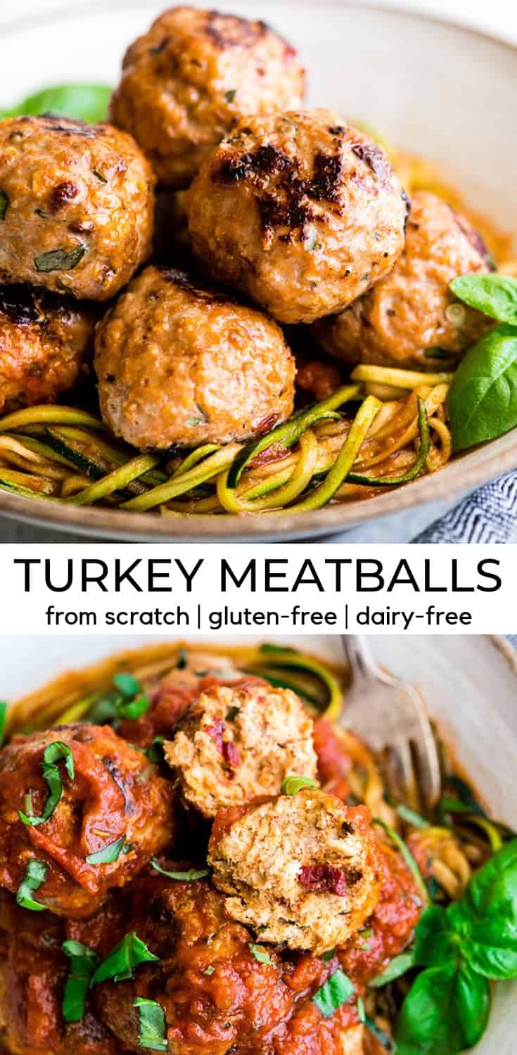 Healthy Turkey Meatballs - JoyFoodSunshine