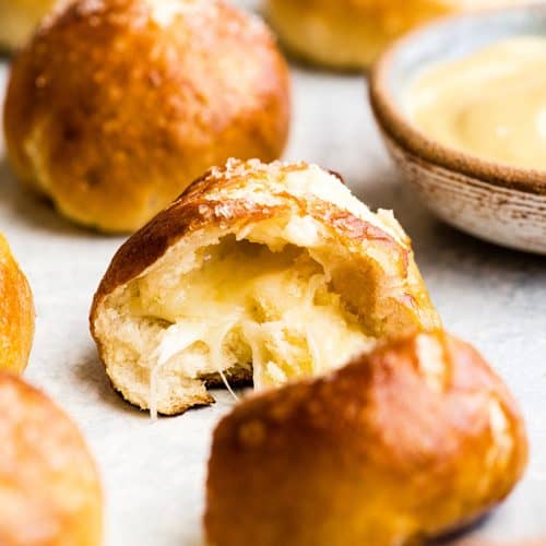 Cheesy Homemade Pretzel Bites Joyfoodsunshine