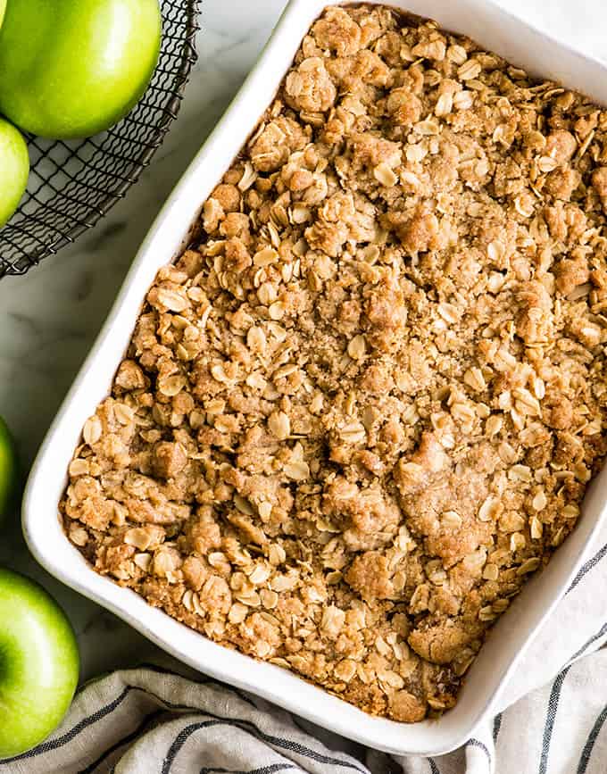 Easy Apple Crisp Recipe - JoyFoodSunshine