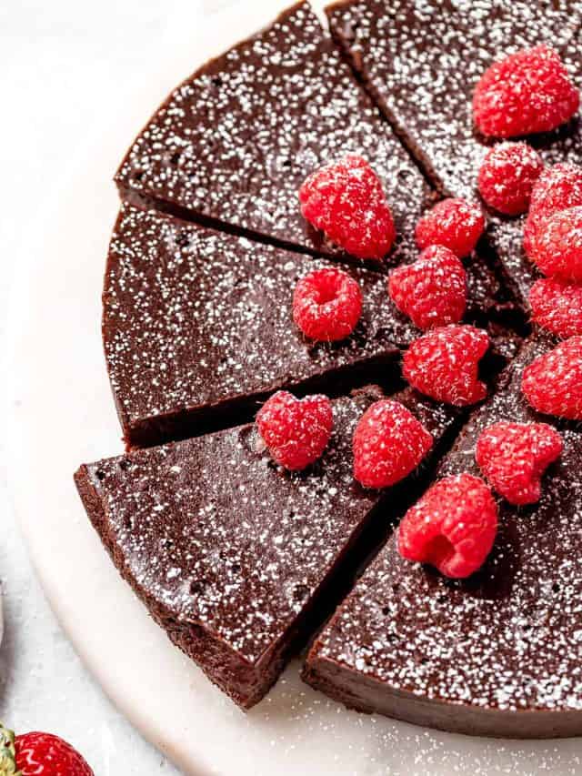 DELICIOUS FLOURLESS CHOCOLATE CAKE RECIPE STORY