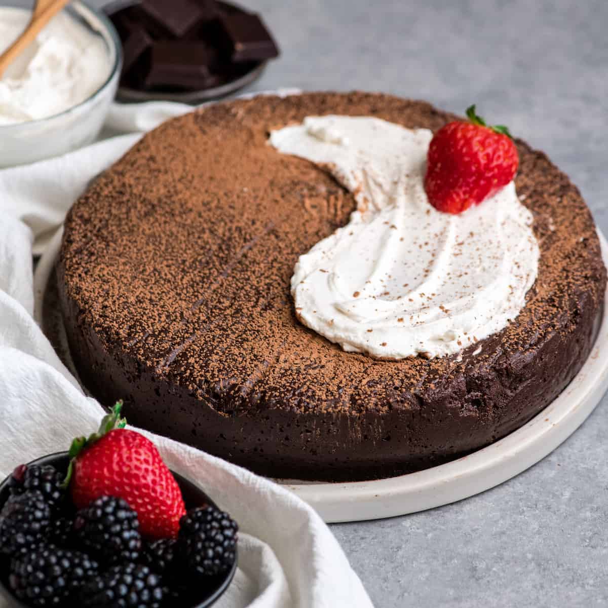 Best Flourless Chocolate Cake Recipe JoyFoodSunshine