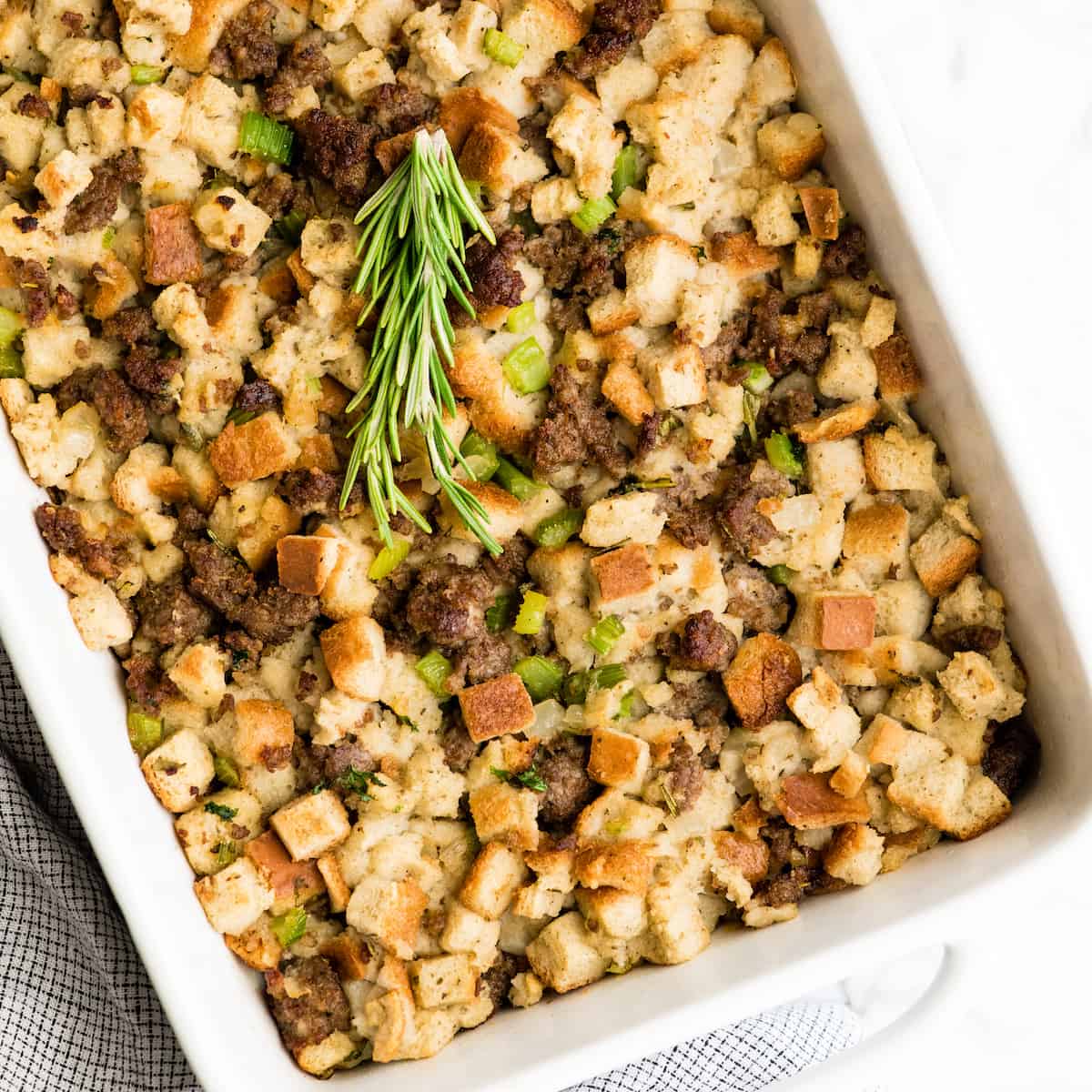 Easy Sausage Stuffing Recipe JoyFoodSunshine