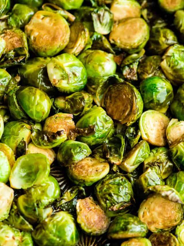 AMAZING BALSAMIC ROASTED BRUSSEL SPROUTS STORY - JoyFoodSunshine