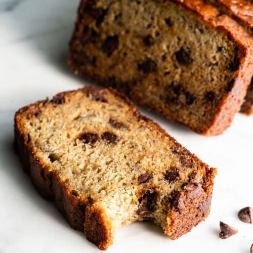 Chocolate Chip Banana Bread - JoyFoodSunshine