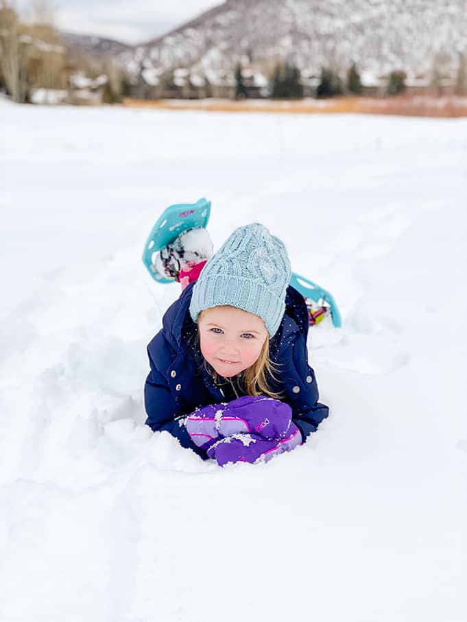 snowshoeing at Deer valley Resort