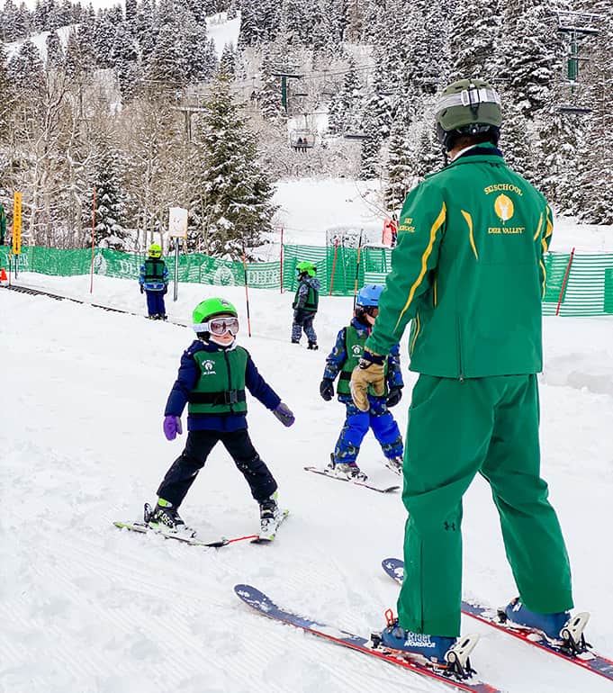 Deer Valley Ski School bambi club