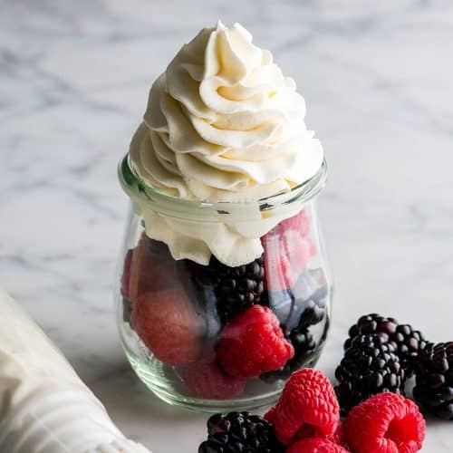 Homemade Whipped Cream Recipe JoyFoodSunshine