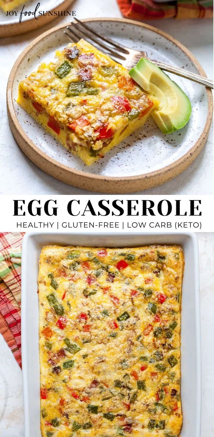 Egg Casserole (Egg Bake) - JoyFoodSunshine
