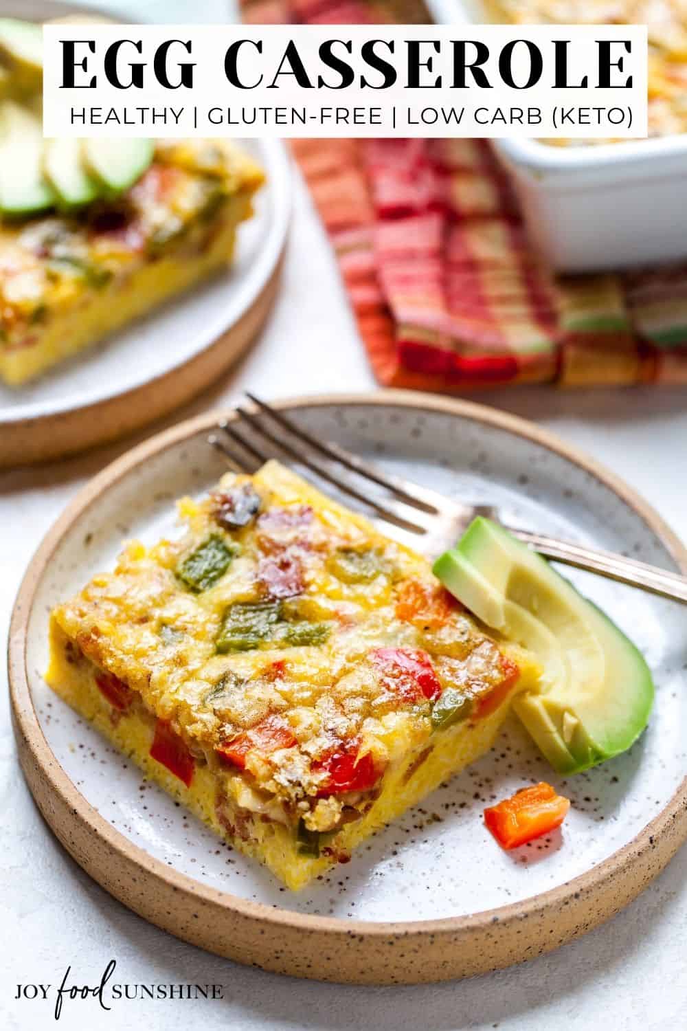 Egg Casserole (Egg Bake) - JoyFoodSunshine