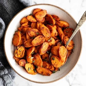 Oven Roasted Carrots - JoyFoodSunshine