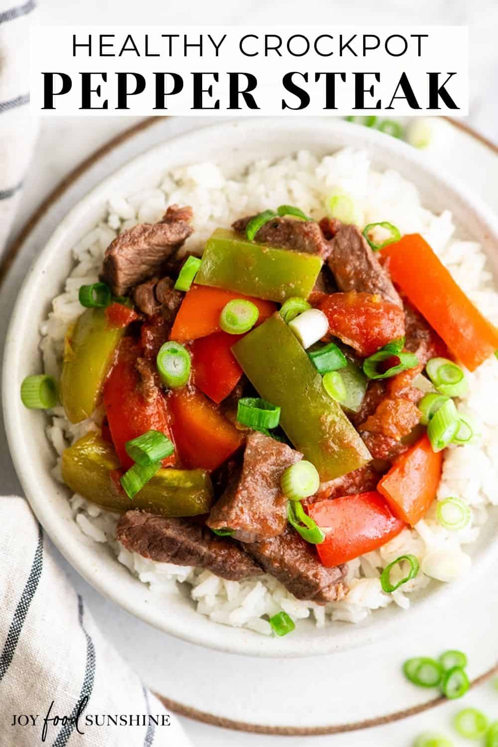 Crockpot Pepper Steak Recipe JoyFoodSunshine   Crockpot Pepper Steak Pinterest Short 