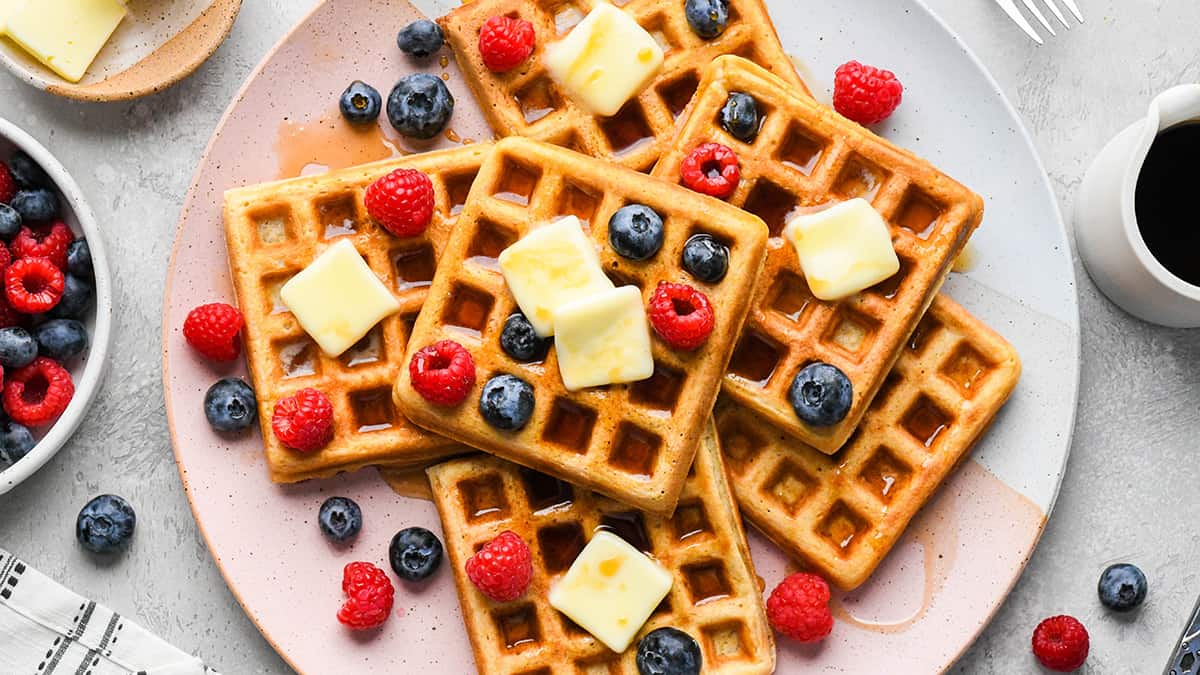 Best Waffles Recipe - JoyFoodSunshine