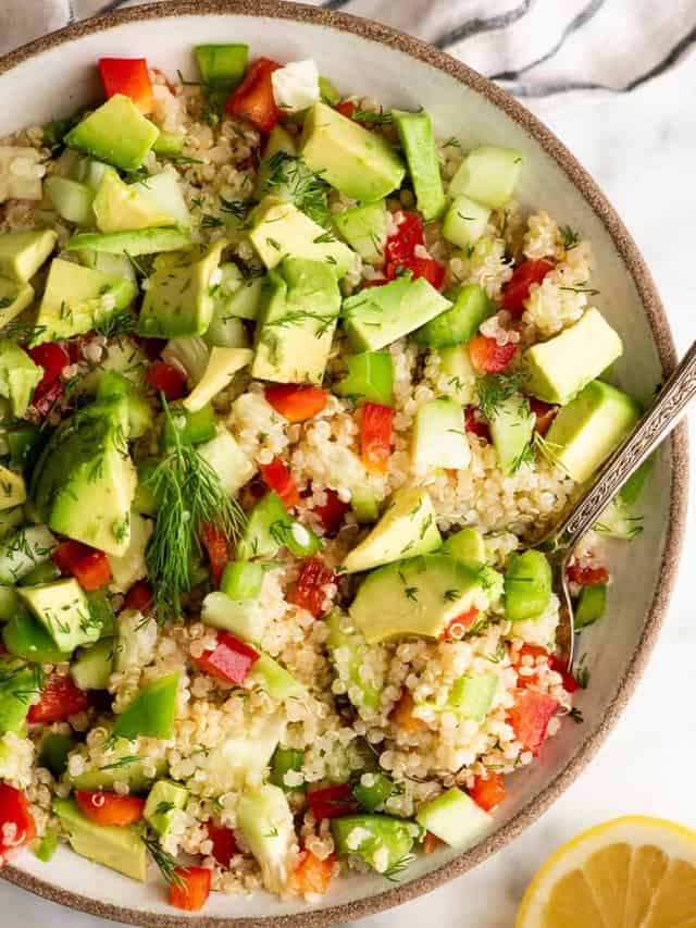 Best Quinoa Salad Story - JoyFoodSunshine