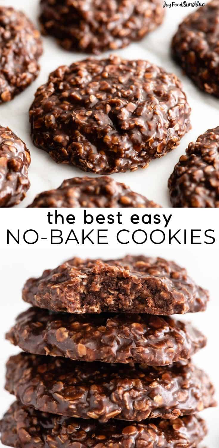 The Best No Bake Cookies - JoyFoodSunshine