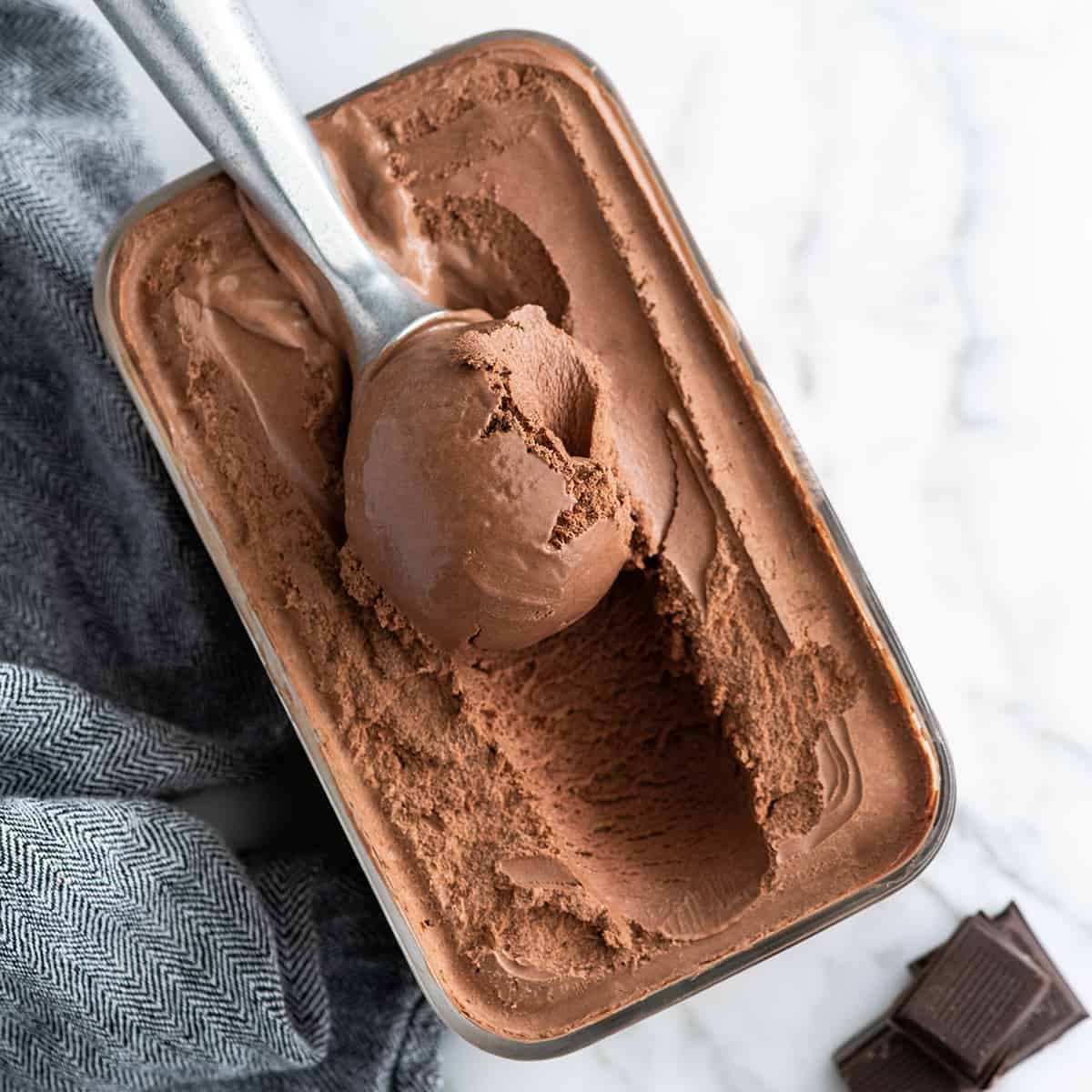 Easy homemade discount chocolate ice cream