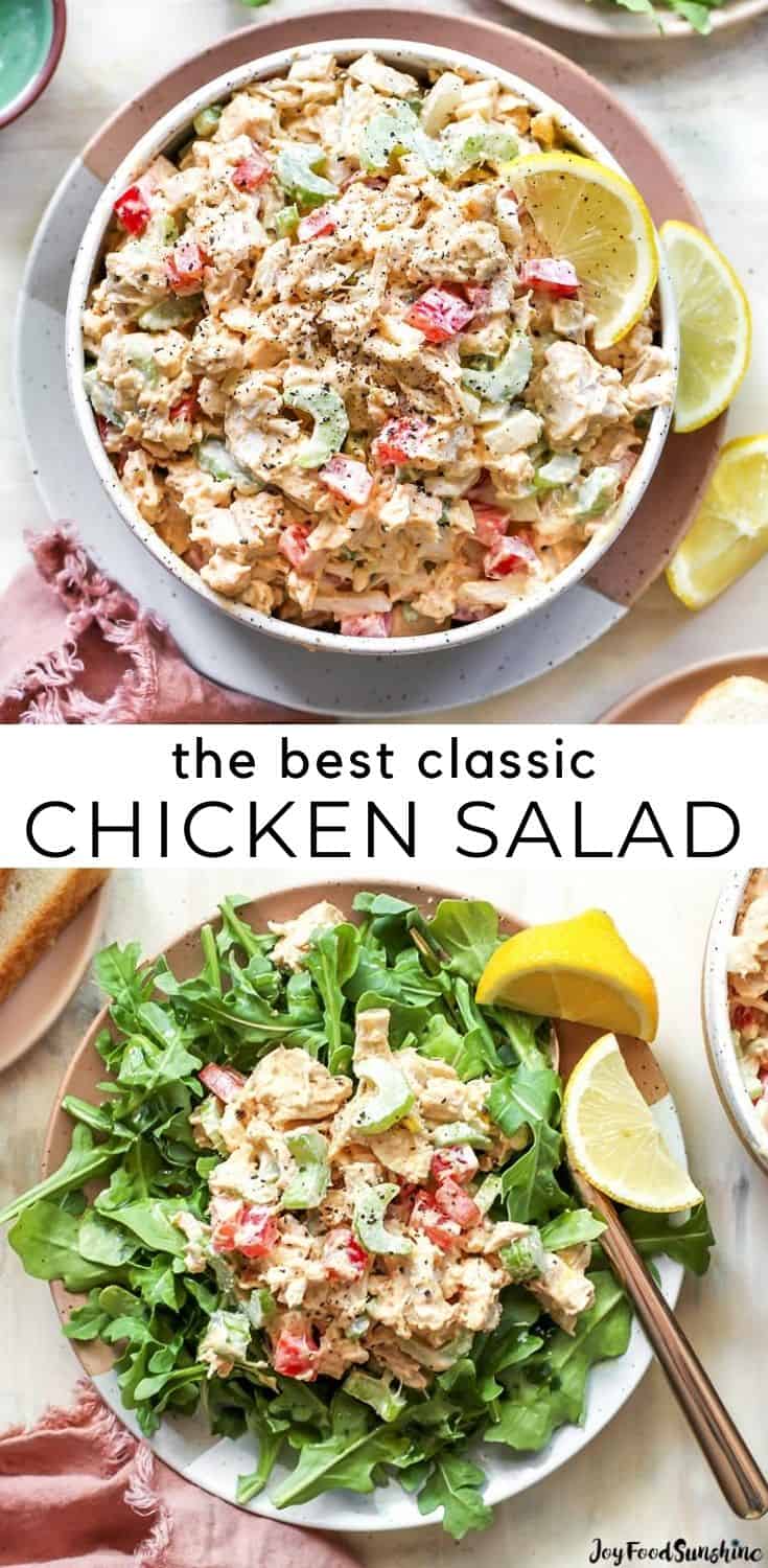 Best Chicken Salad Recipe - JoyFoodSunshine