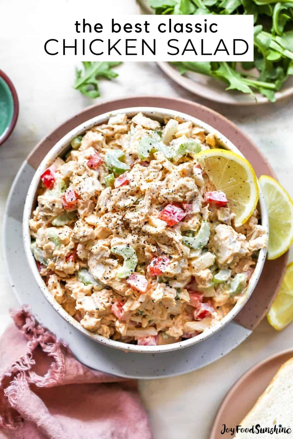 Best Chicken Salad Recipe - JoyFoodSunshine