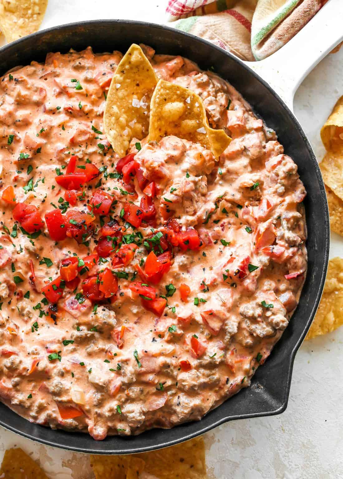 Cream Cheese Sausage Dip JoyFoodSunshine