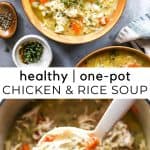 Chicken and Rice Soup - JoyFoodSunshine