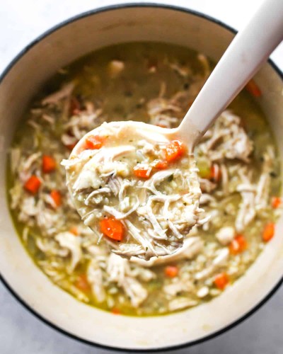 Chicken and Rice Soup - JoyFoodSunshine