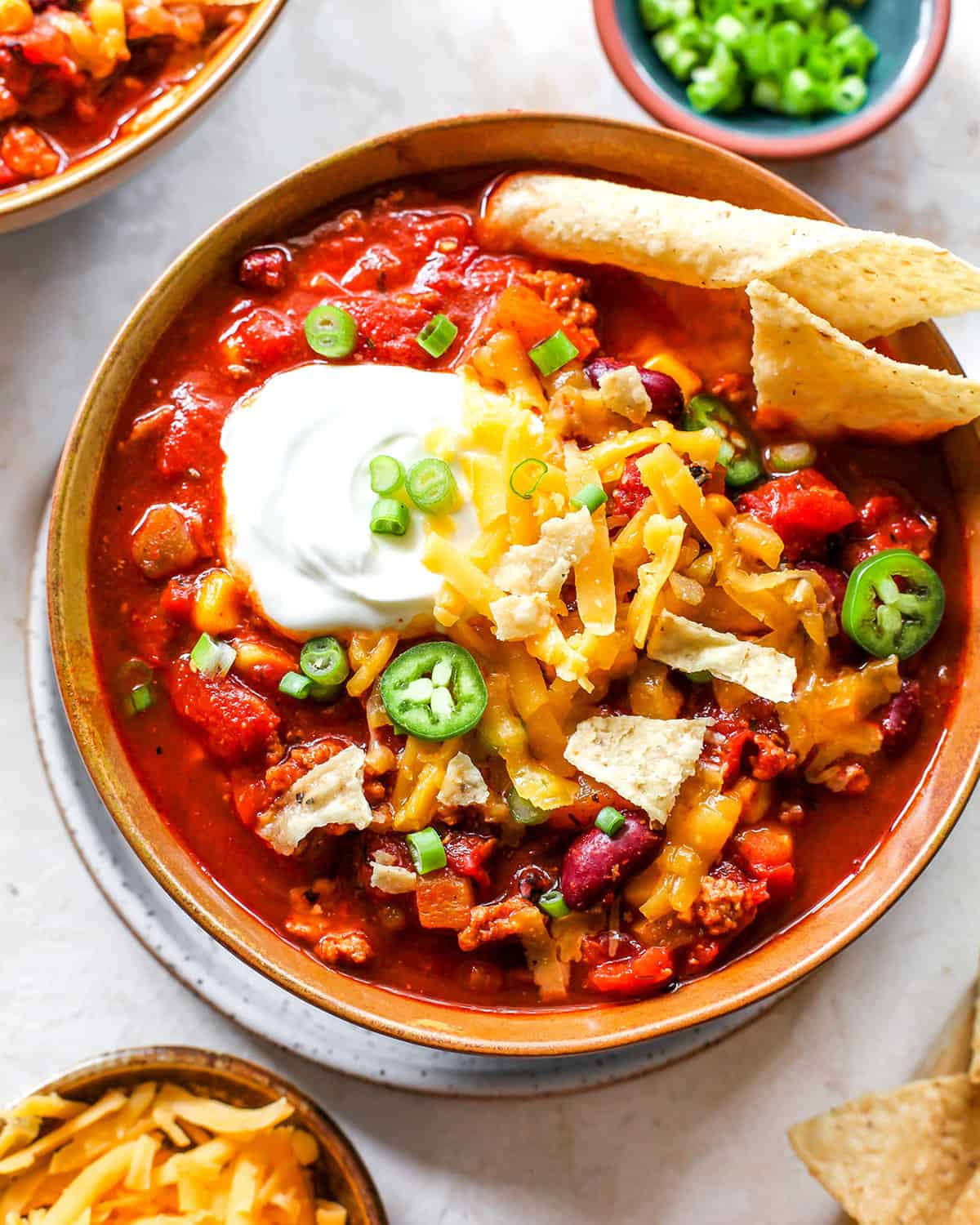 Healthy Turkey Chili Recipe - JoyFoodSunshine