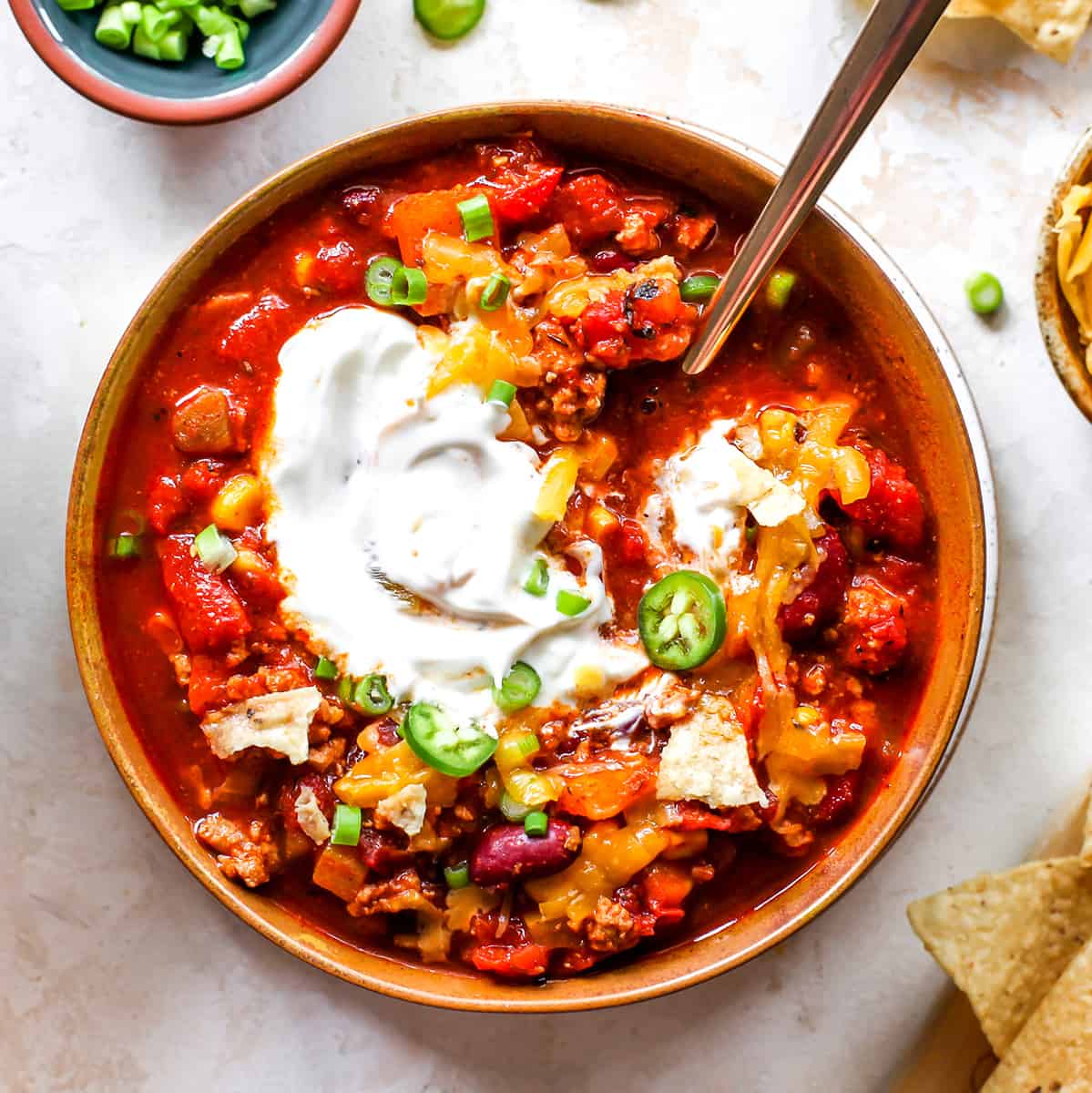 Healthy Turkey Chili Recipe JoyFoodSunshine