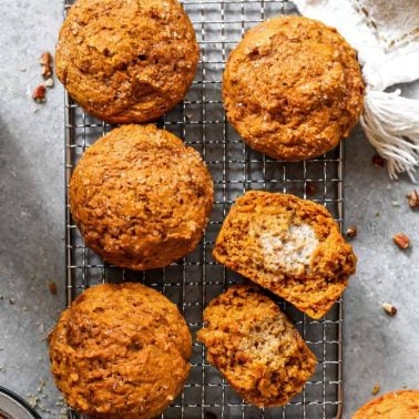 Healthy Pumpkin Muffins