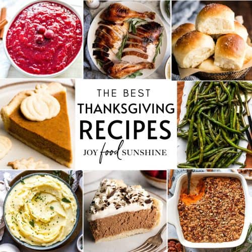 Best Thanksgiving Recipes - JoyFoodSunshine