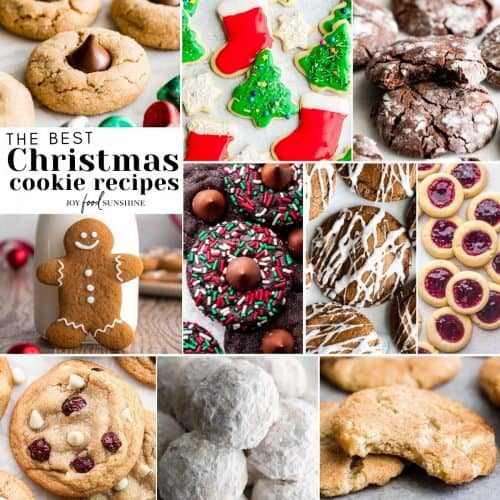 Best Christmas Cookie Recipes - JoyFoodSunshine