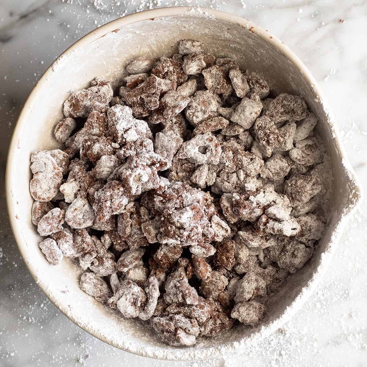 How to make Reindeer Food adding more powdered sugar