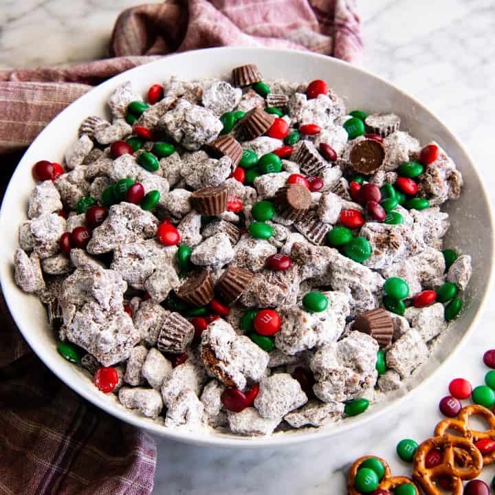 45 Best Pictures Xmas Puppy Chow - Reindeer Chow Brown Eyed Baker
