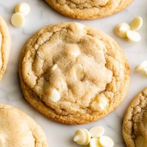 White Chocolate Chip Cookies - JoyFoodSunshine