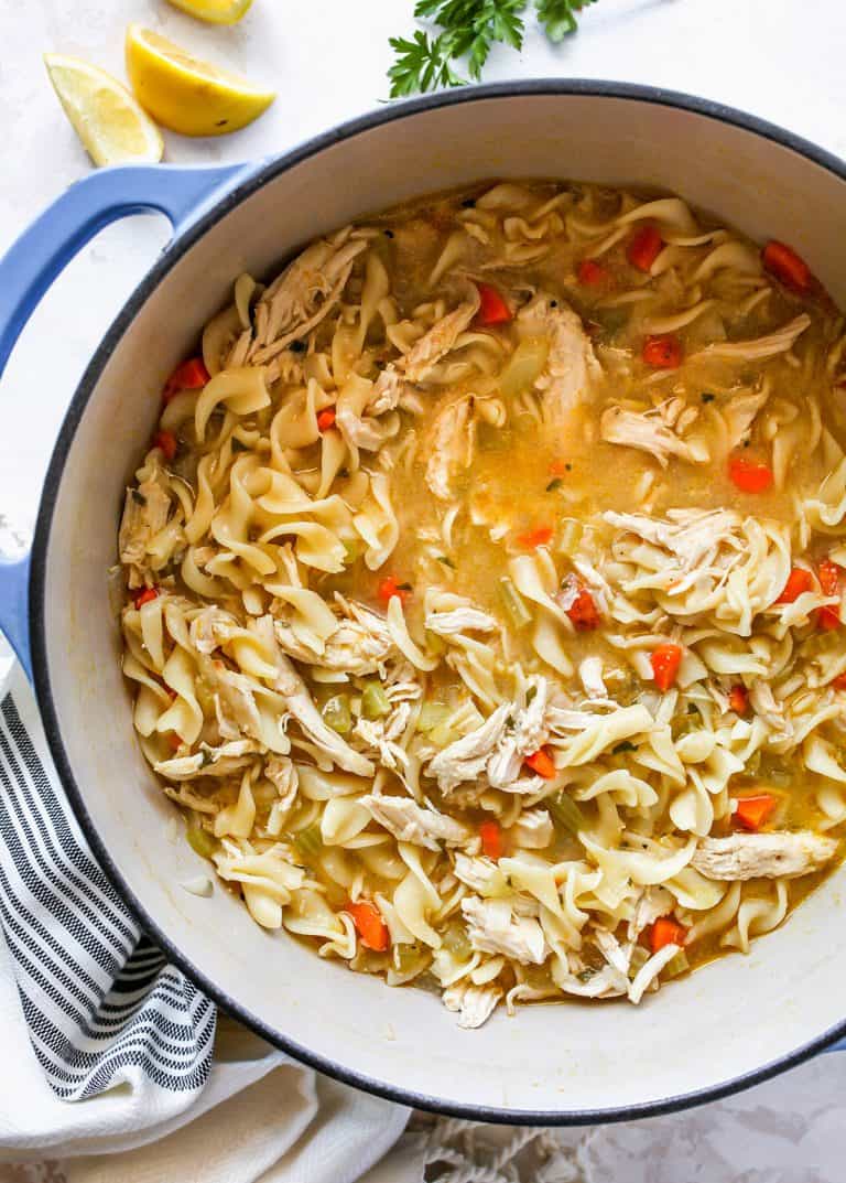 Chicken Noodle Soup - JoyFoodSunshine