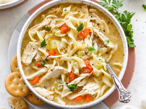 Chicken Noodle Soup - JoyFoodSunshine