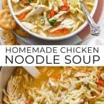 Chicken Noodle Soup - JoyFoodSunshine