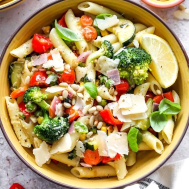 Pasta Primavera Recipe - JoyFoodSunshine