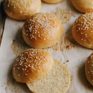 Homemade Hamburger Buns (Burger Buns) - JoyFoodSunshine