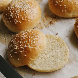 Homemade Hamburger Buns (Burger Buns) - JoyFoodSunshine