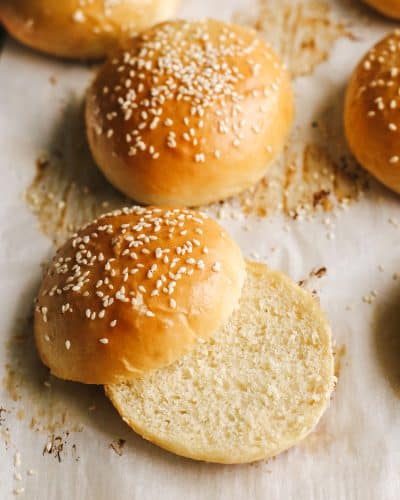 Homemade Hamburger Buns (Burger Buns) - JoyFoodSunshine